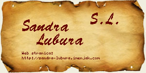 Sandra Lubura vizit kartica